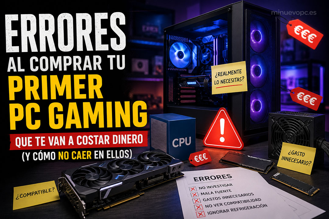 lista de Errores al Comprar tu Primer PC Gaming en españa