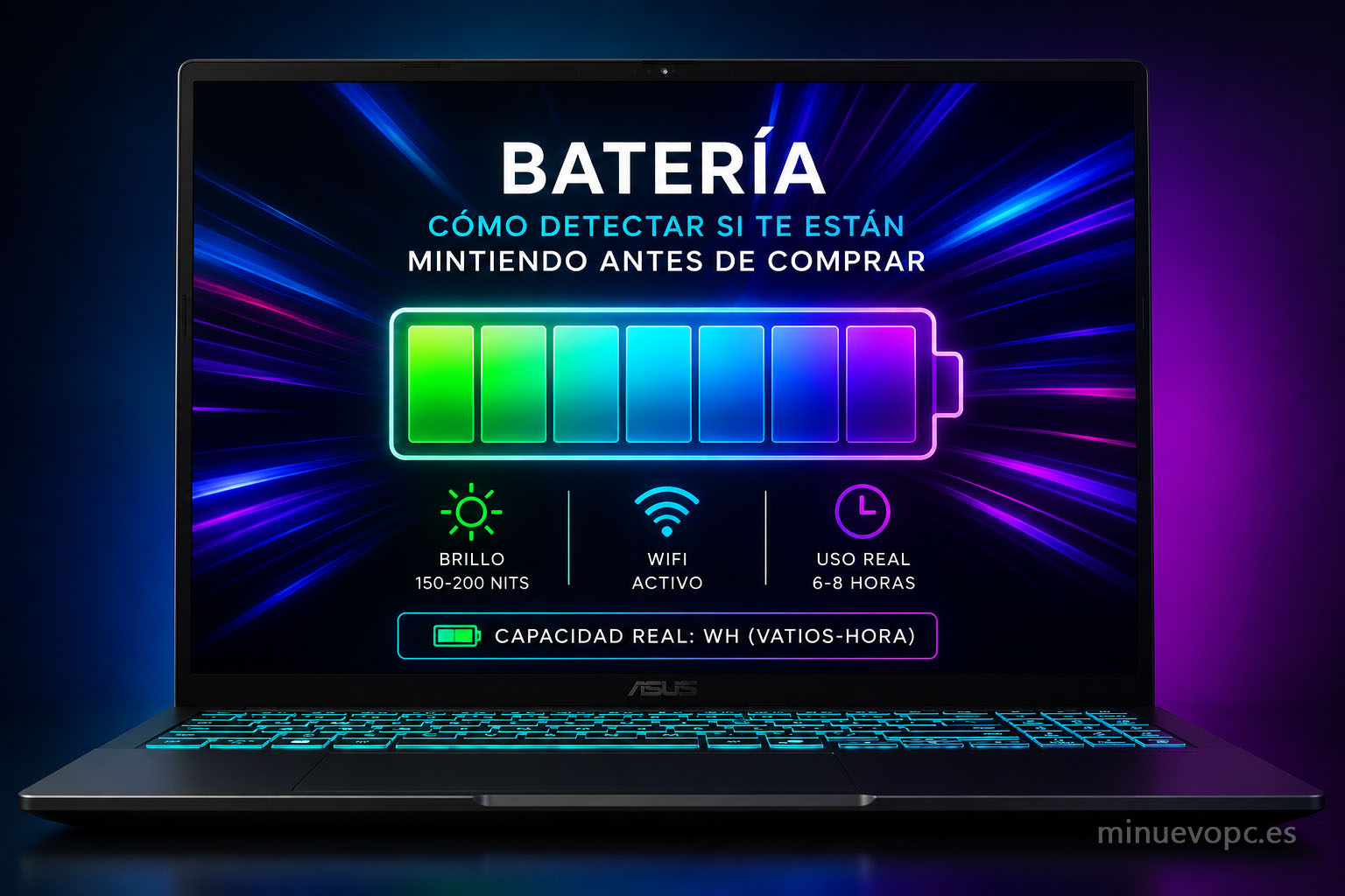 Cómo elegir un portátil con buena autonomía y batería duradera para uso real
