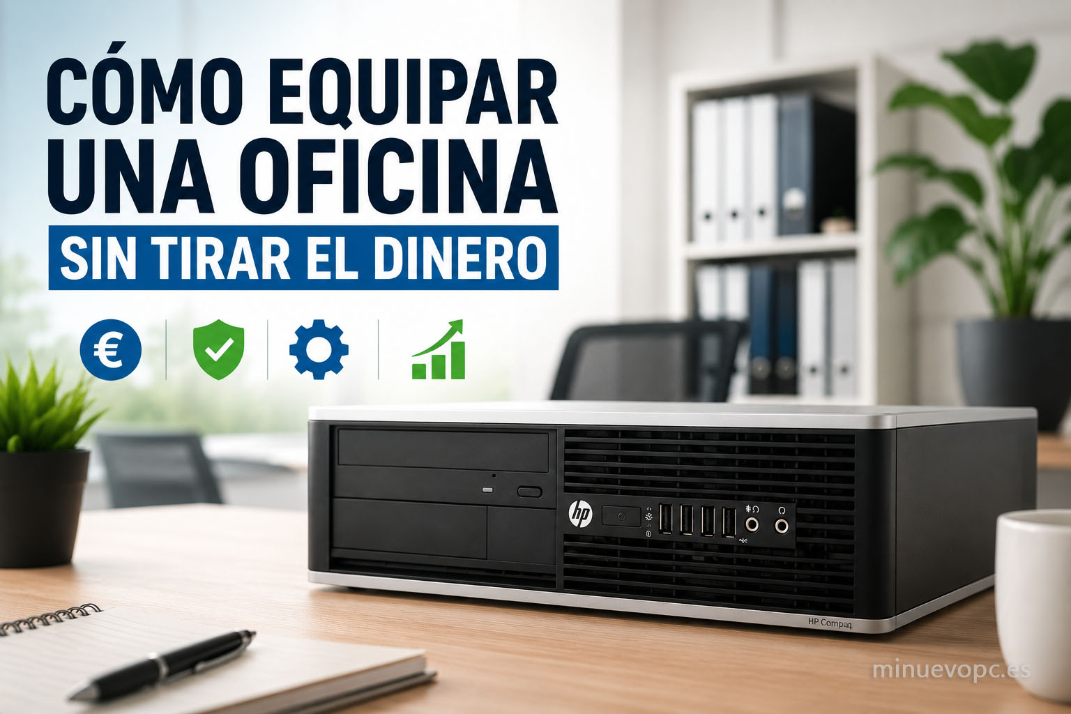 Ordenador para oficina profesional para empresas y puestos de trabajo
