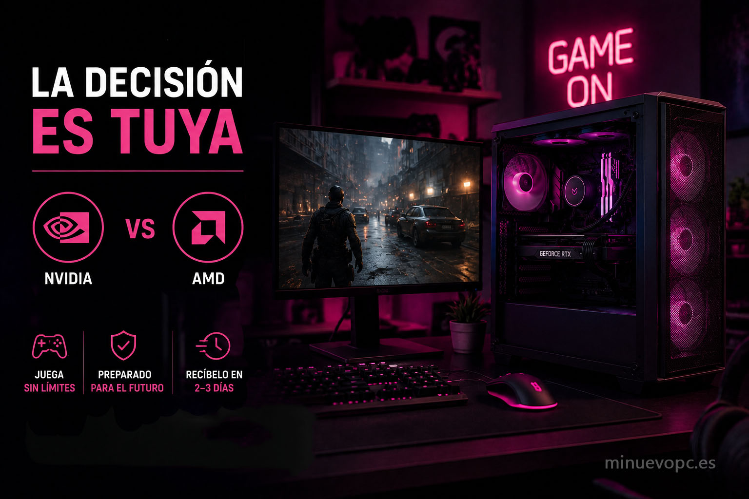 Comprar un PC gaming de 2.000 euros con componentes equilibrados para disfrutar de juegos exigentes y un equipo preparado para el futuro