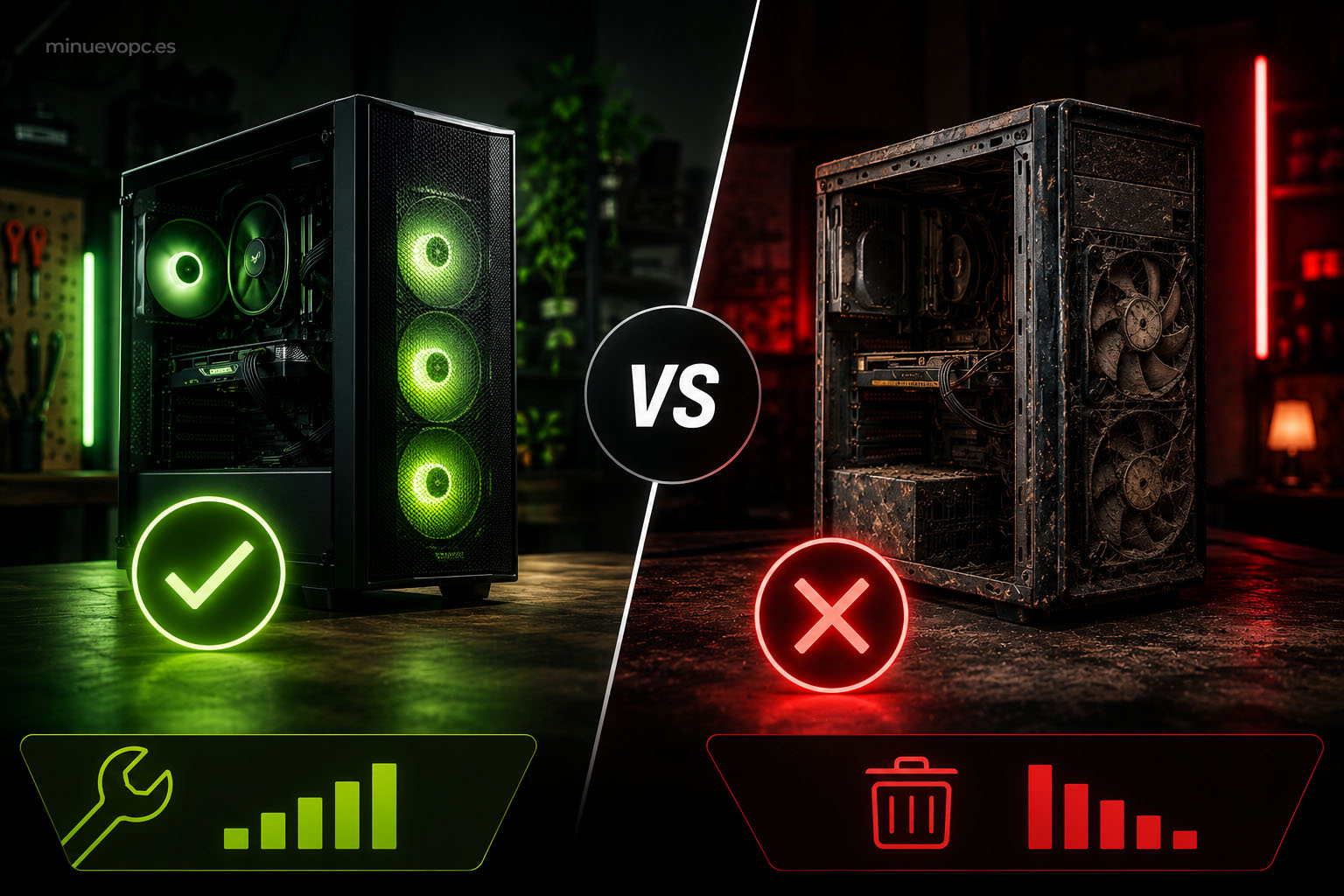 cuando actualizar el pc gaming y cuando cambiarlo por uno nuevo