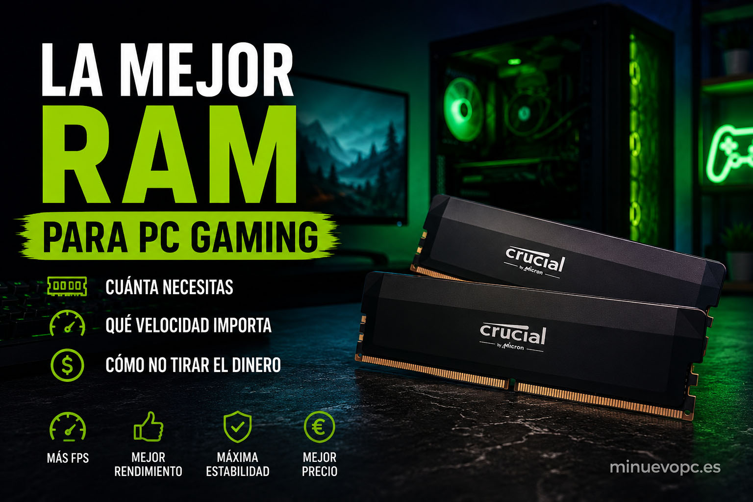 la mejor ram para pc gaming