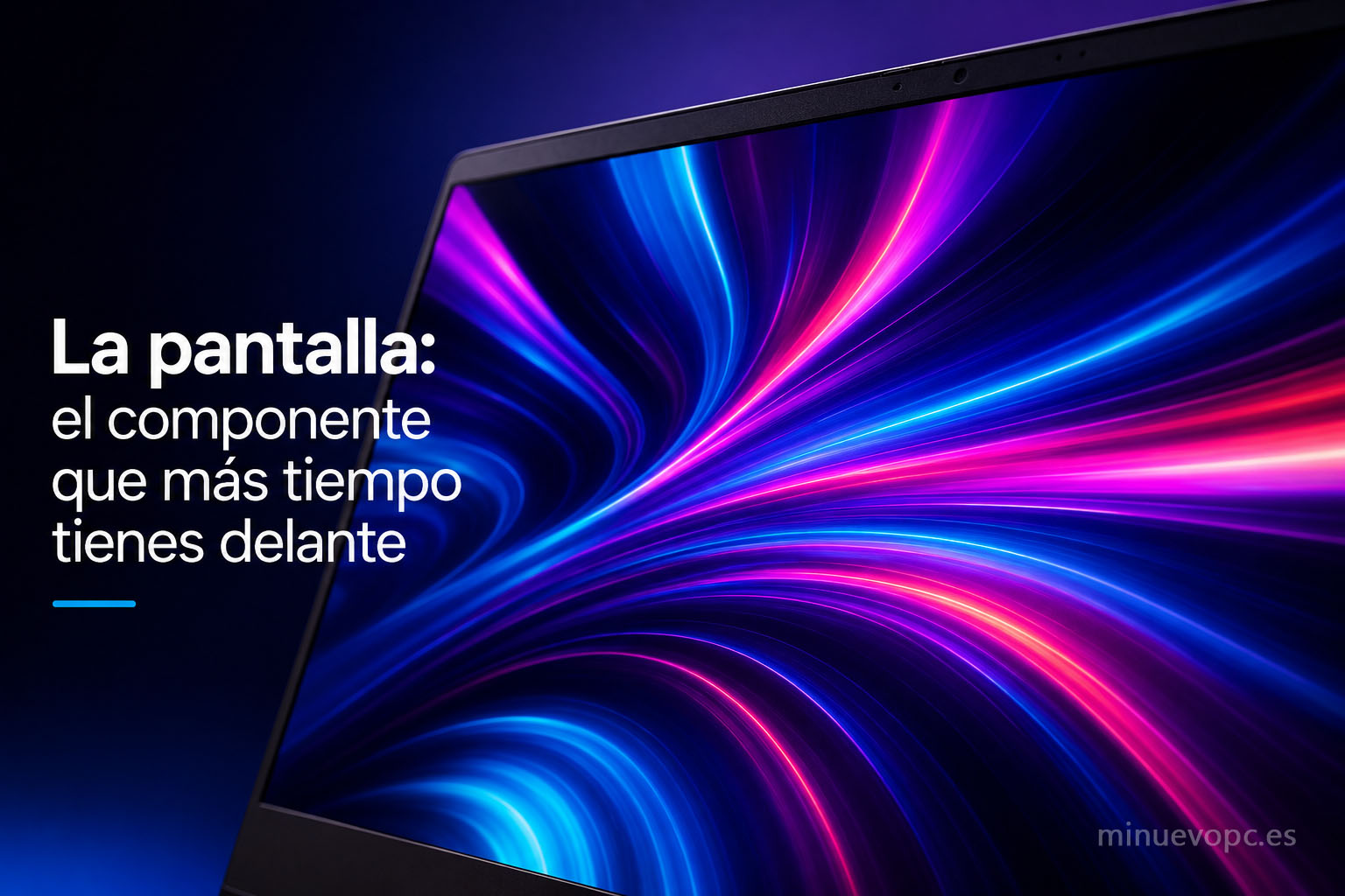 Pantalla de portátil con buena calidad de imagen para trabajar, estudiar y uso diario