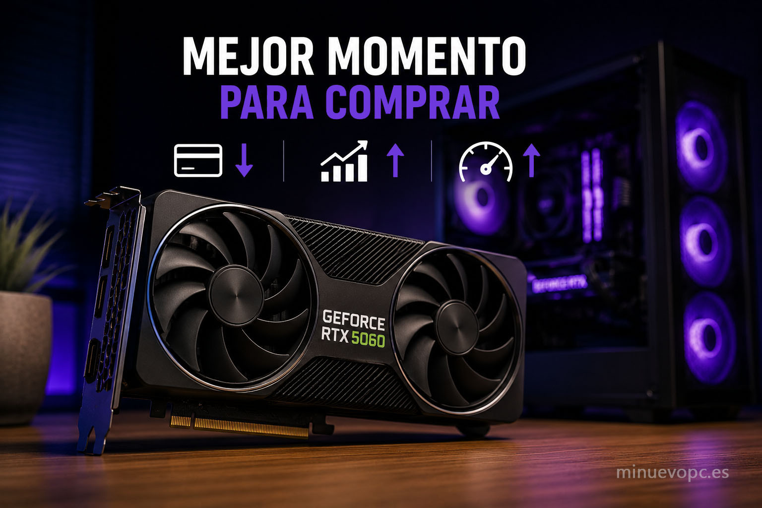 Comprar un PC gaming por 1000 euros con gráfica de última generación ofrece mejor rendimiento y más vida útil por el mismo presupuesto.