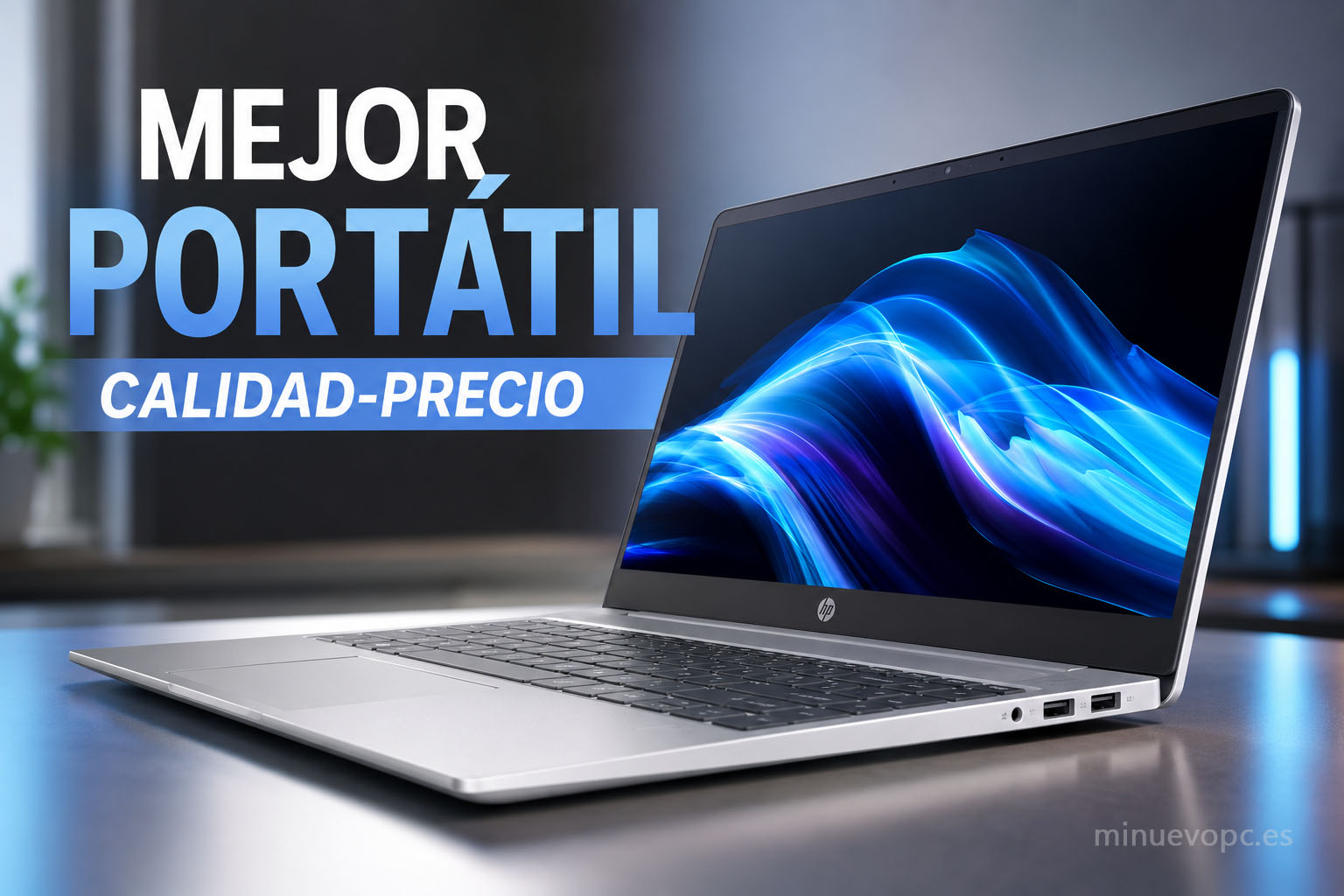 Ordenador portátil calidad-precio para trabajo, estudios y uso diario con diseño moderno, buena batería y rendimiento equilibrado para comprar sin gastar de más