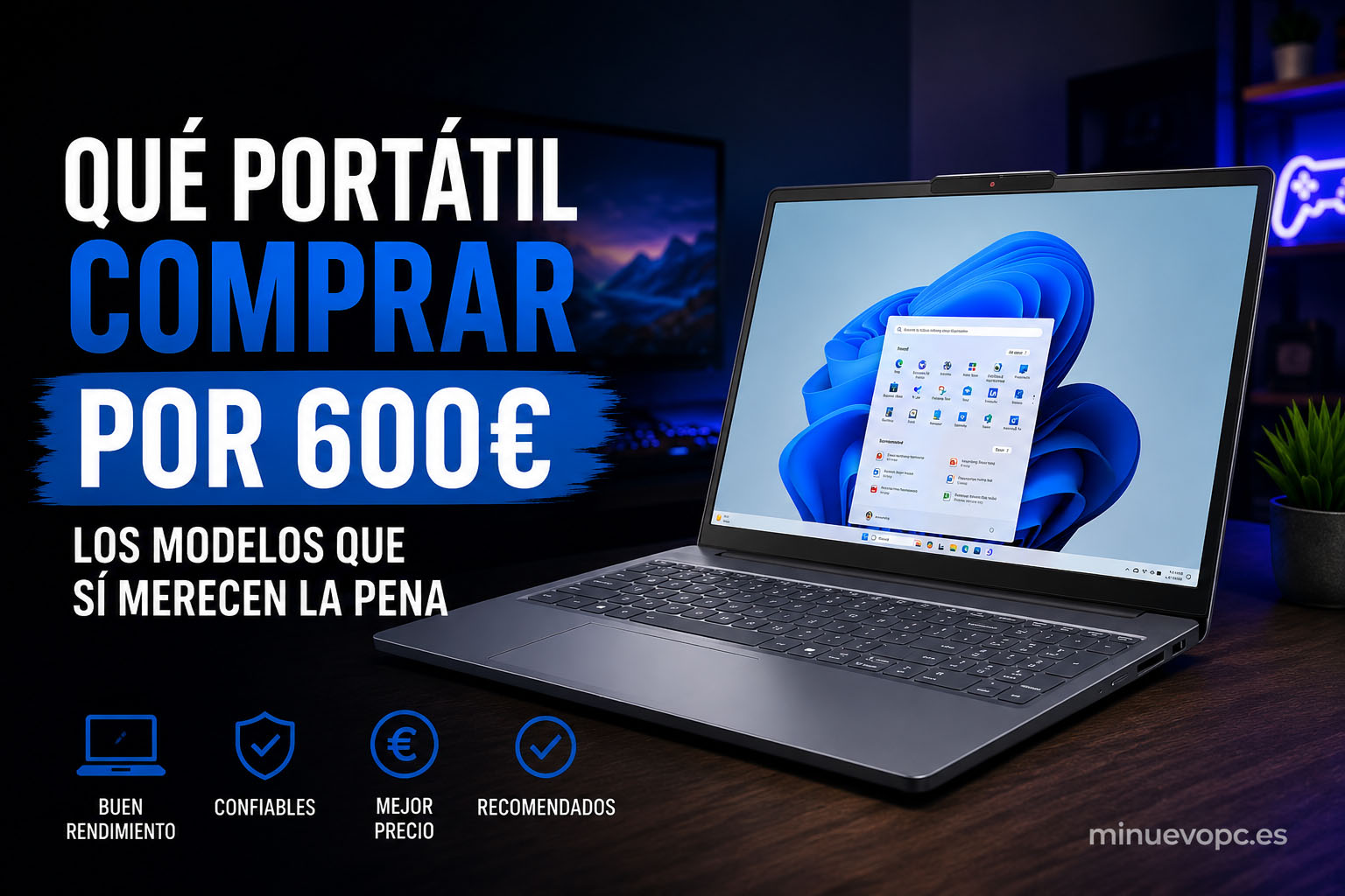 que ordenador portatil comprar por 600 euros