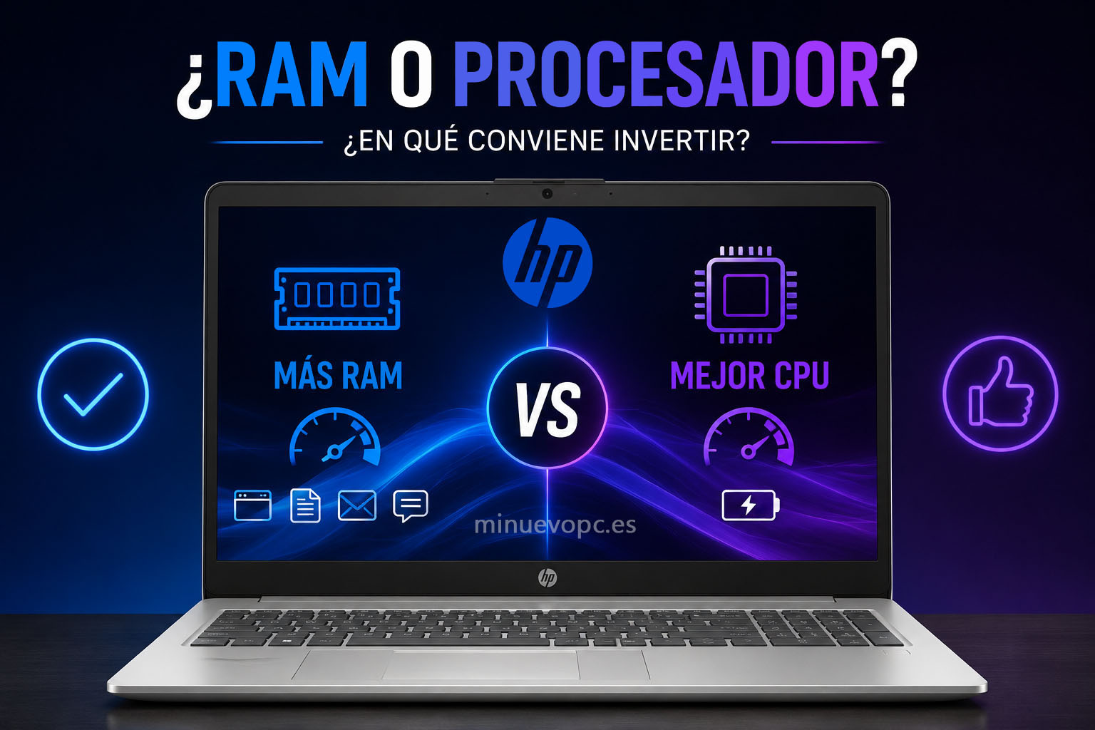 Portátil potente con 32 GB de RAM y procesador Ryzen ideal para multitarea y productividad diaria