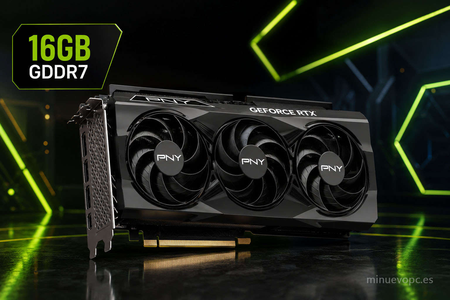 Tarjeta gráfica RTX 5070 Ti de gama alta para jugar en 1440p ultra y gaming 4K con alto rendimiento y DLSS 4
