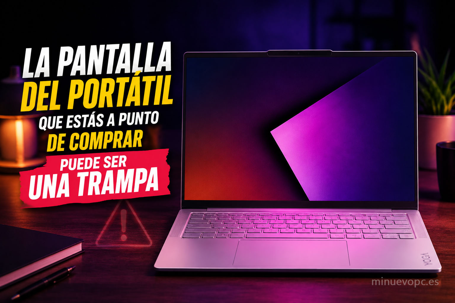 Guía visual para entender las especificaciones de una pantalla de portátil y evitar decisiones equivocadas al comparar modelos.