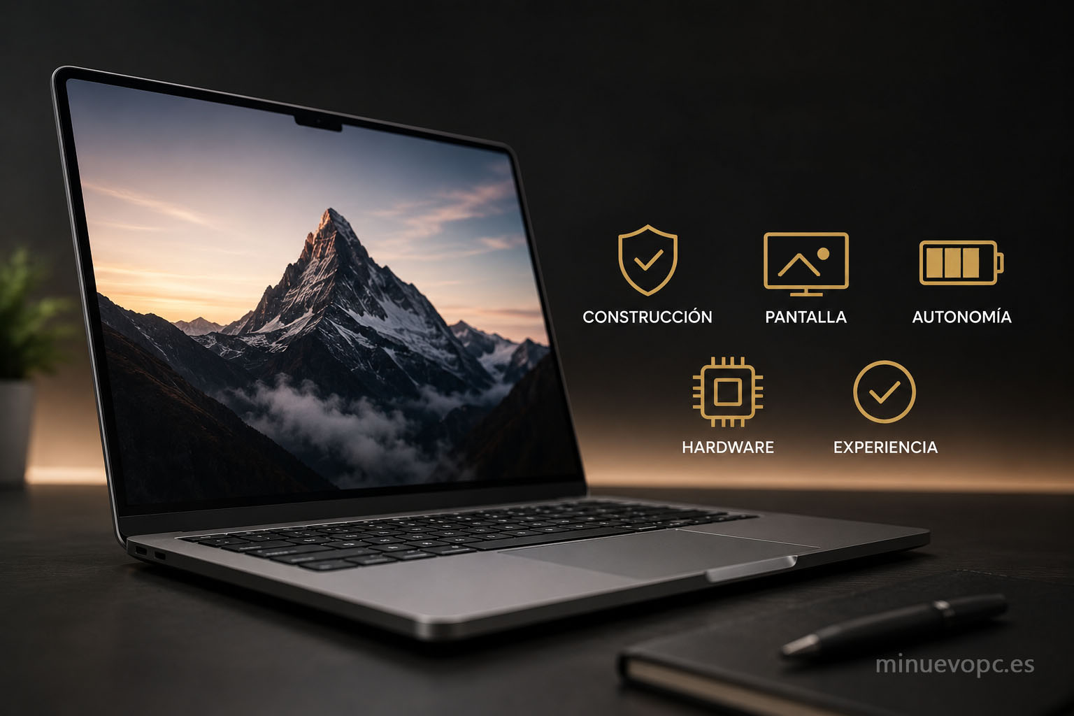 Portátil premium con construcción metálica, pantalla OLED y gran autonomía, claves para elegir un portátil de calidad real