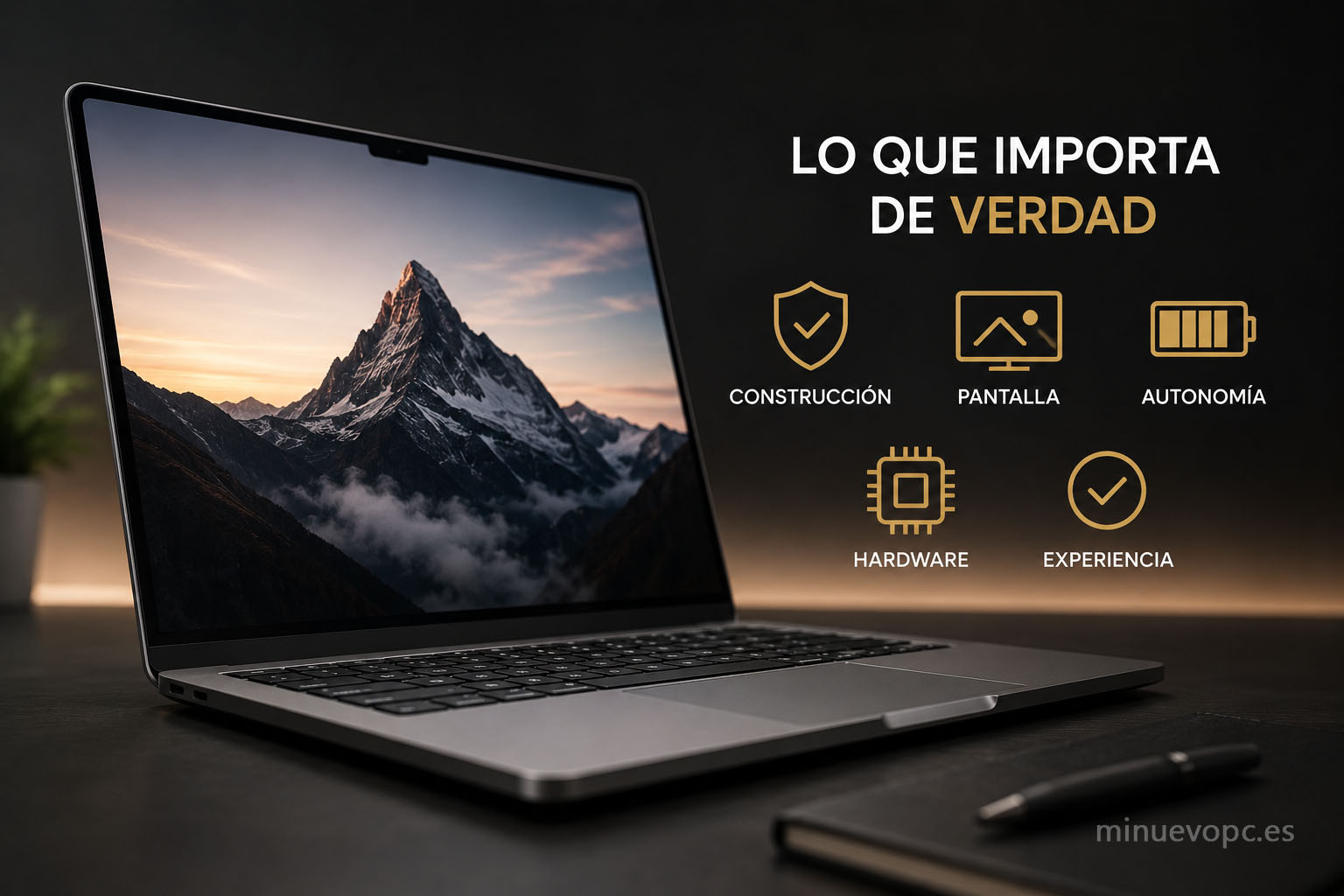 Portátil premium con construcción metálica, pantalla OLED y gran autonomía, claves para elegir un portátil de calidad real