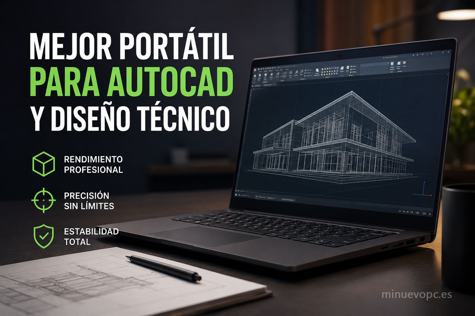 Mejor portátil para AutoCAD y diseño técnico con hardware potente para arquitectos e ingenieros que buscan máximo rendimiento