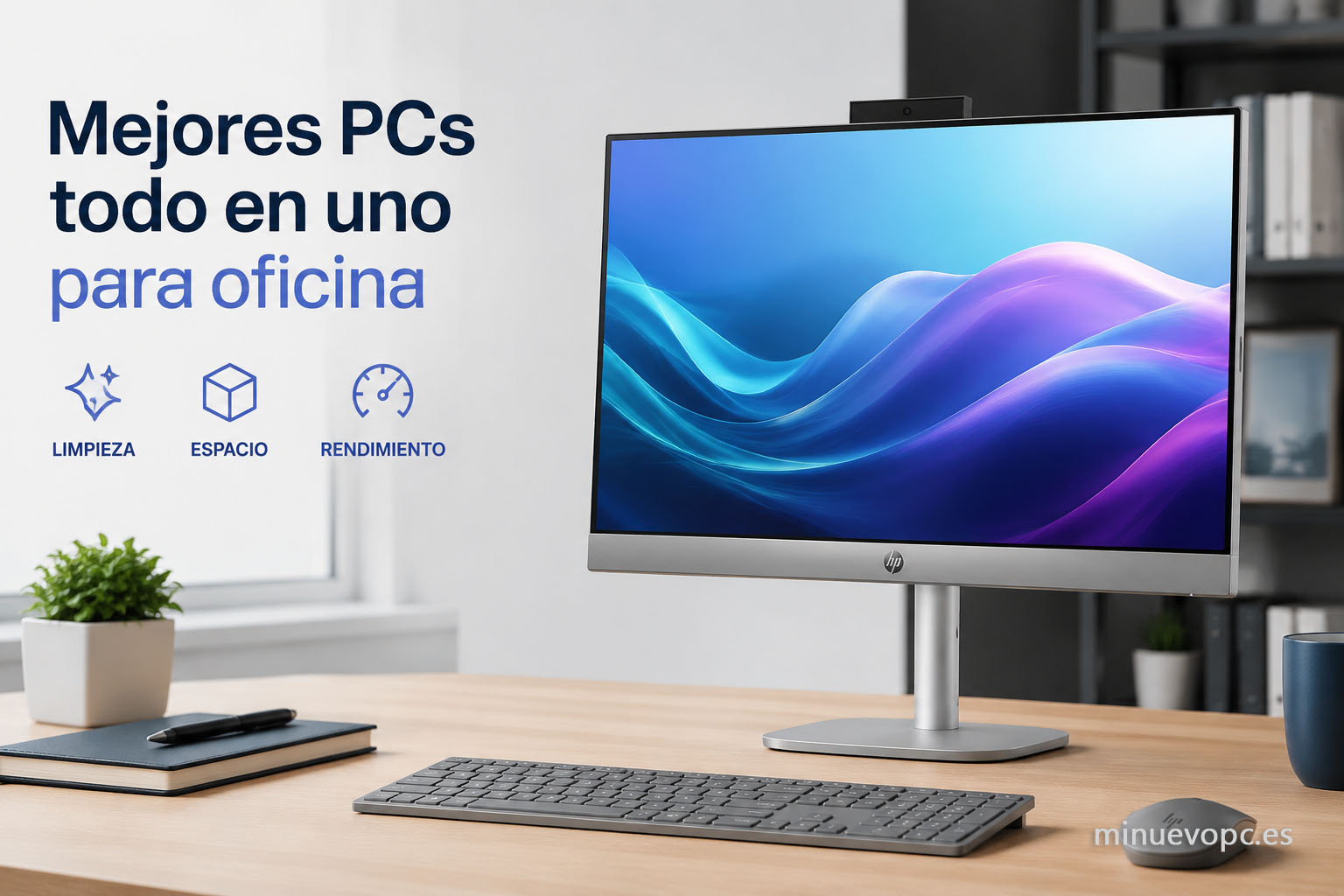 Mejores PCs todo en uno para oficina con diseño limpio, pantalla grande y excelente rendimiento para espacios de trabajo modernos