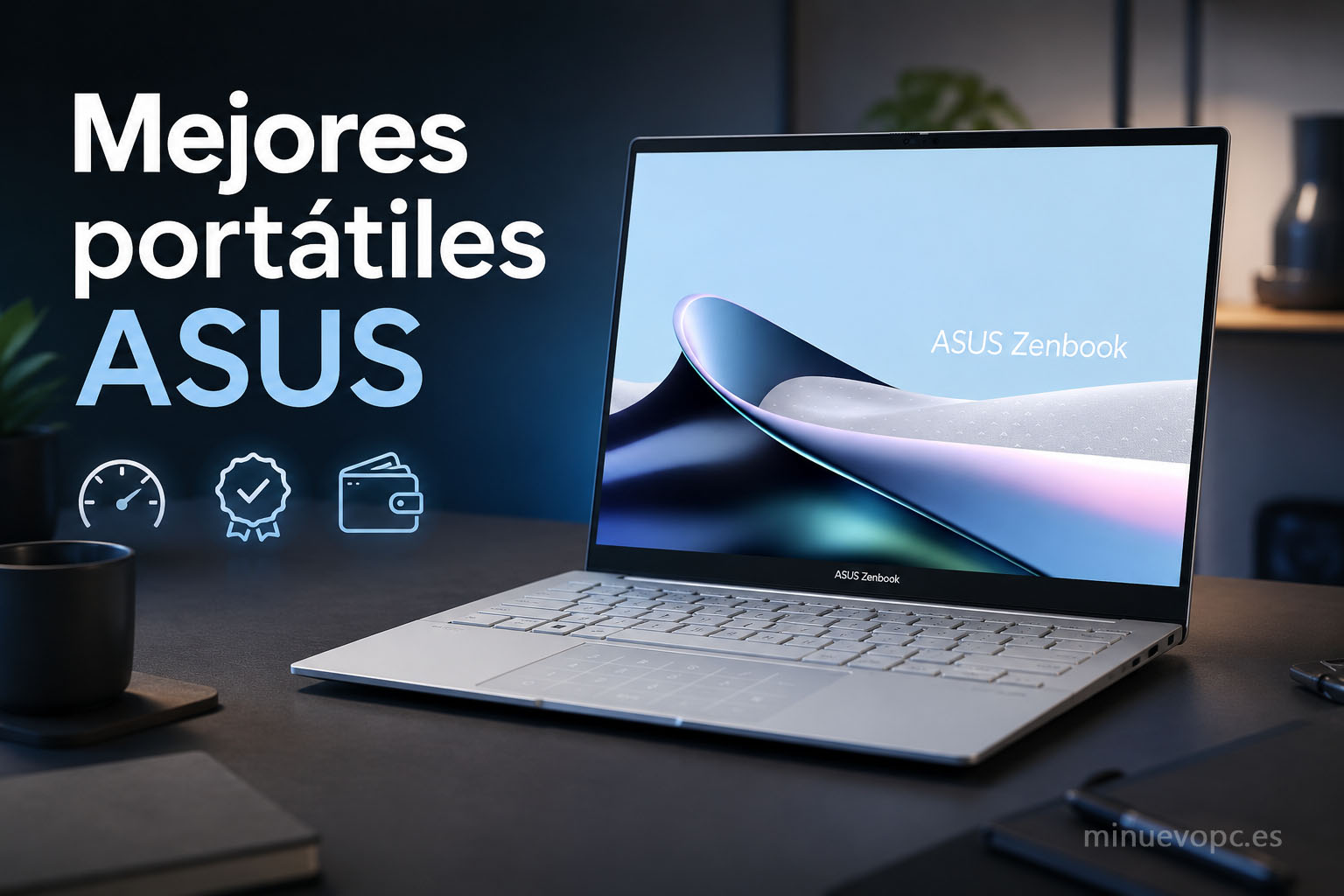 Mejores portátiles ASUS para elegir según tu presupuesto, comparando rendimiento, autonomía, calidad precio y qué modelo comprar