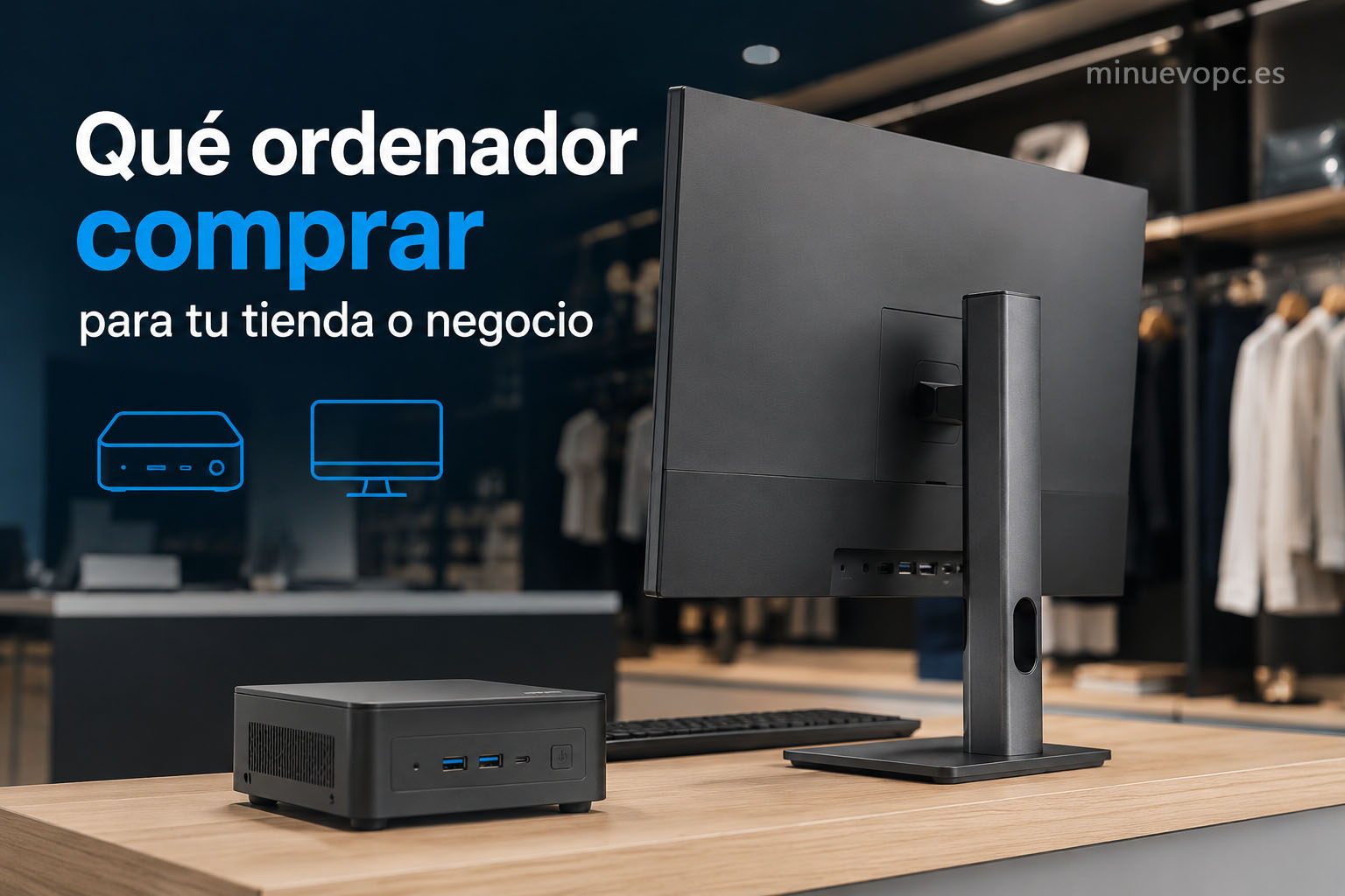 Qué ordenador comprar para tu tienda o negocio: mini PC y todo en uno para trabajar con fiabilidad y buen rendimiento