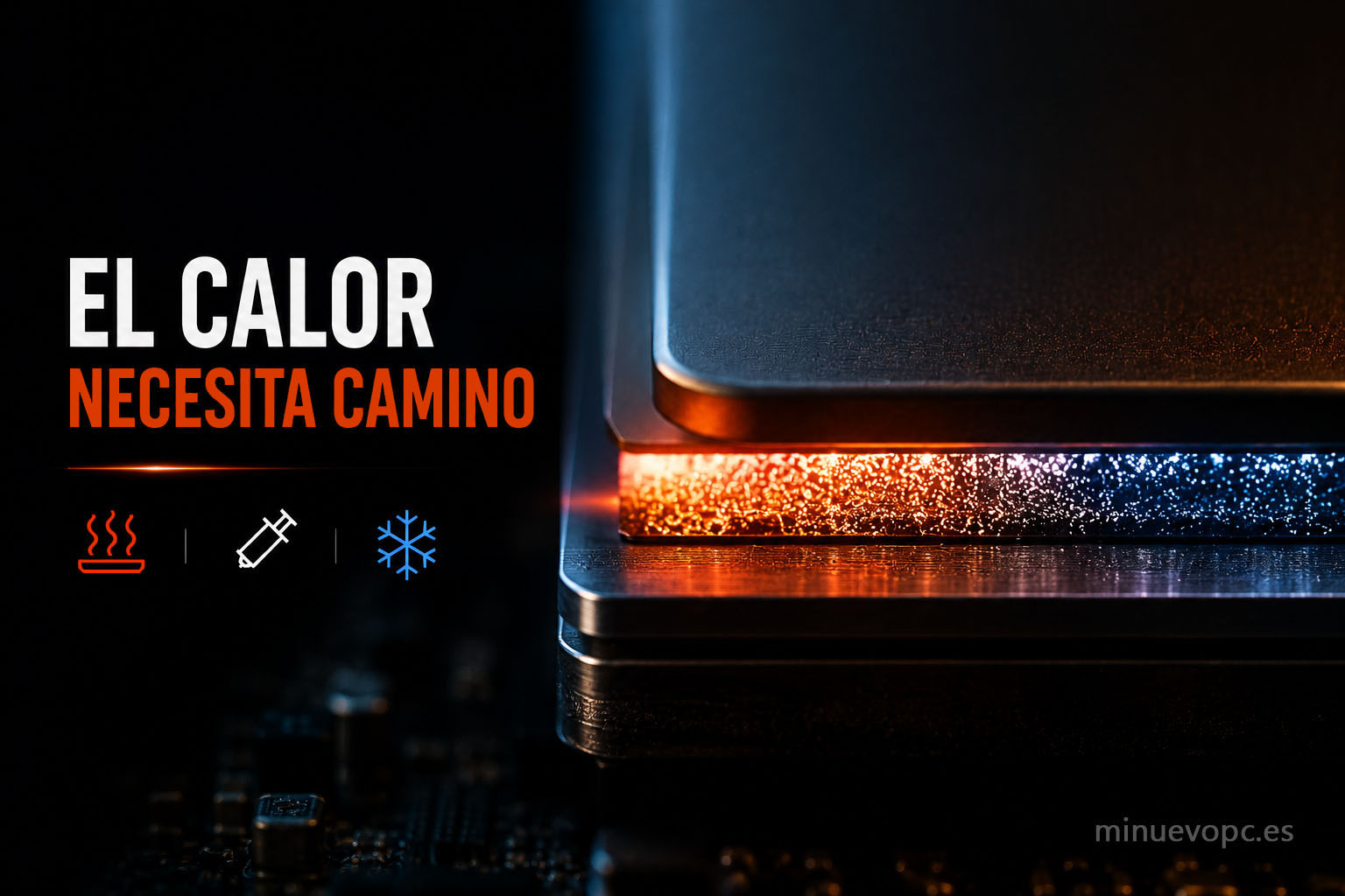 Tipos de pasta térmica para CPU y cuál elegir según el uso del ordenador
